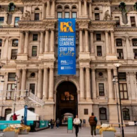 PCMA CL City Hall Welcome Banner