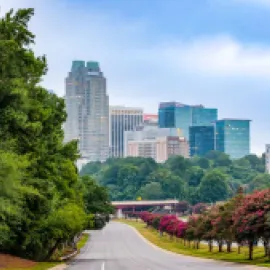 Downtown Raleigh skyline