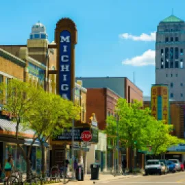 Ann Arbor downtown