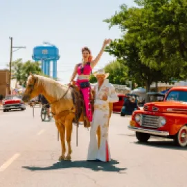 Texas Route 66 Festival in Amarillo. Credit: Eleven Four Photography for Visit Amarillo