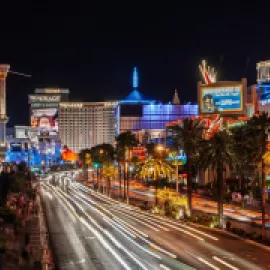 LV Strip at night