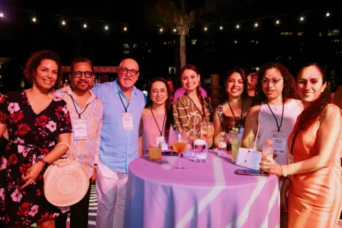 Meetings Today LIVE! Corporate/Incentive attendees enjoy dinner on Terraza Ballenas at Grand Fiesta Americana Los Cabos All Inclusive Golf & Spa. 