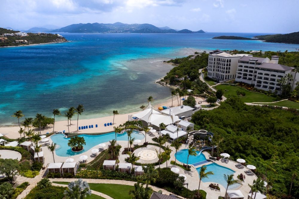 The Ritz-Carlton, St. Thomas aerial view