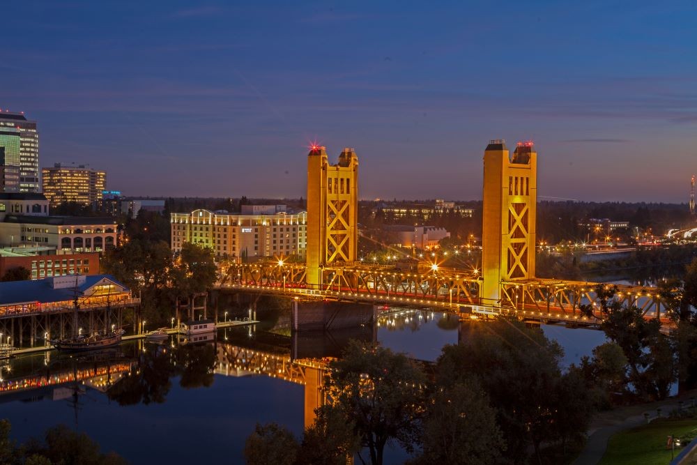 Sacramento skyline