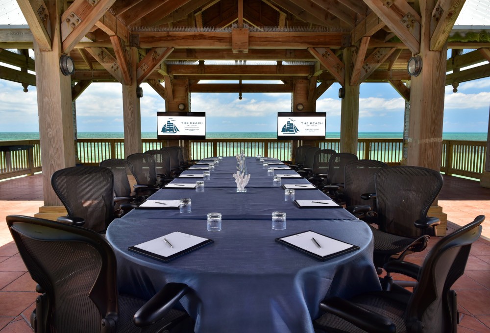 Private gazebo over the ocean at The Reach Key West, Curio Collection by Hilton