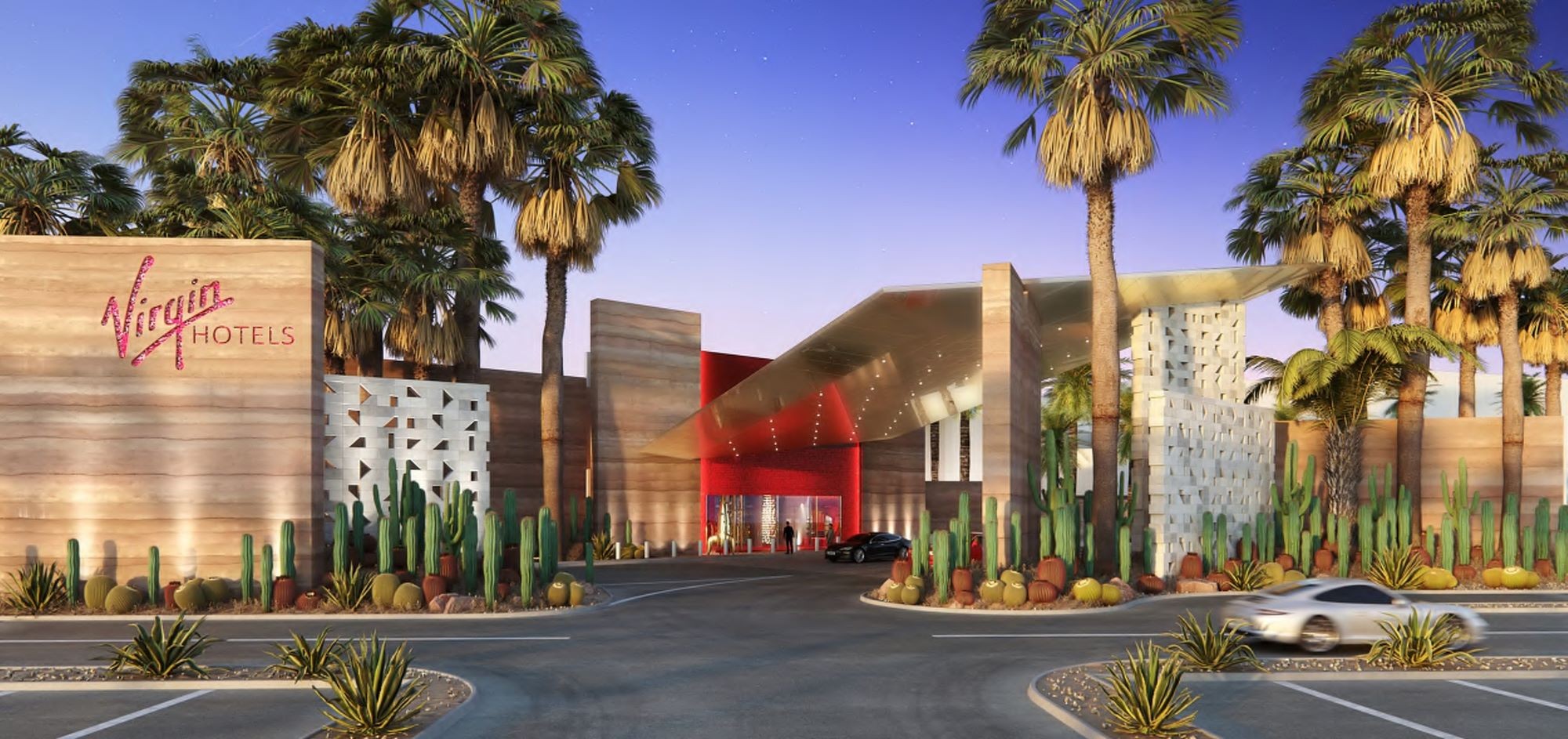 Exterior Virgin Hotels Las Vegas, Curio Collection by Hilton