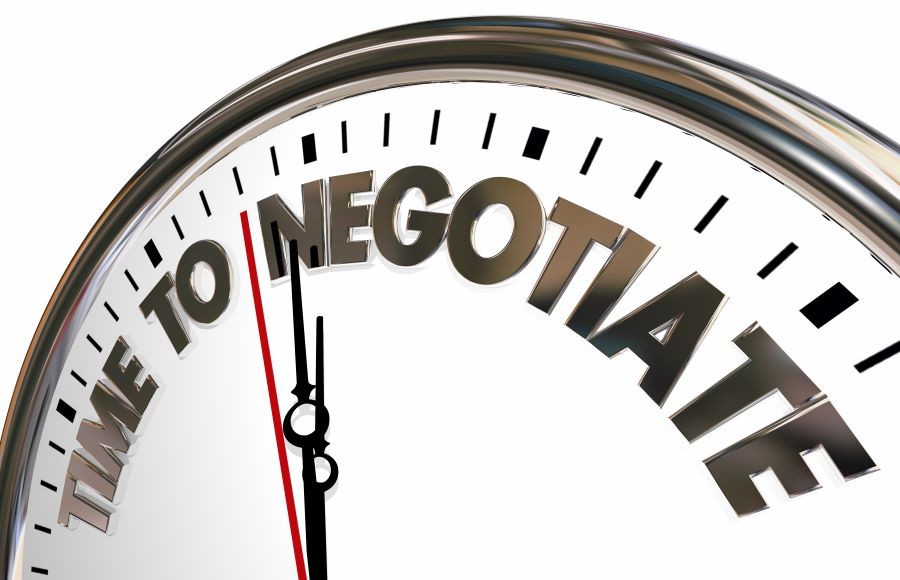 Negotiation graphic.