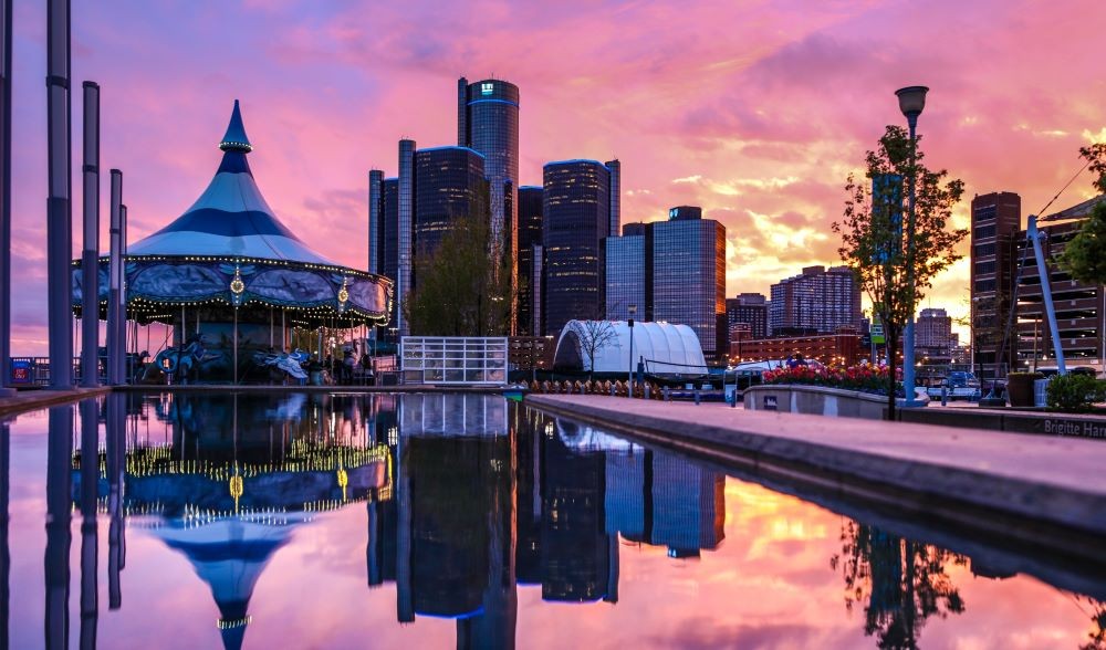 Detroit Riverwalk, Photo by Stephen McGee