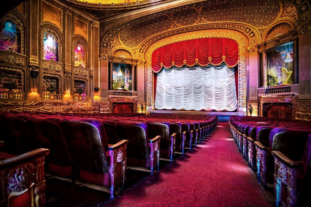 Byrd Theatre auditorium in Richmond. 