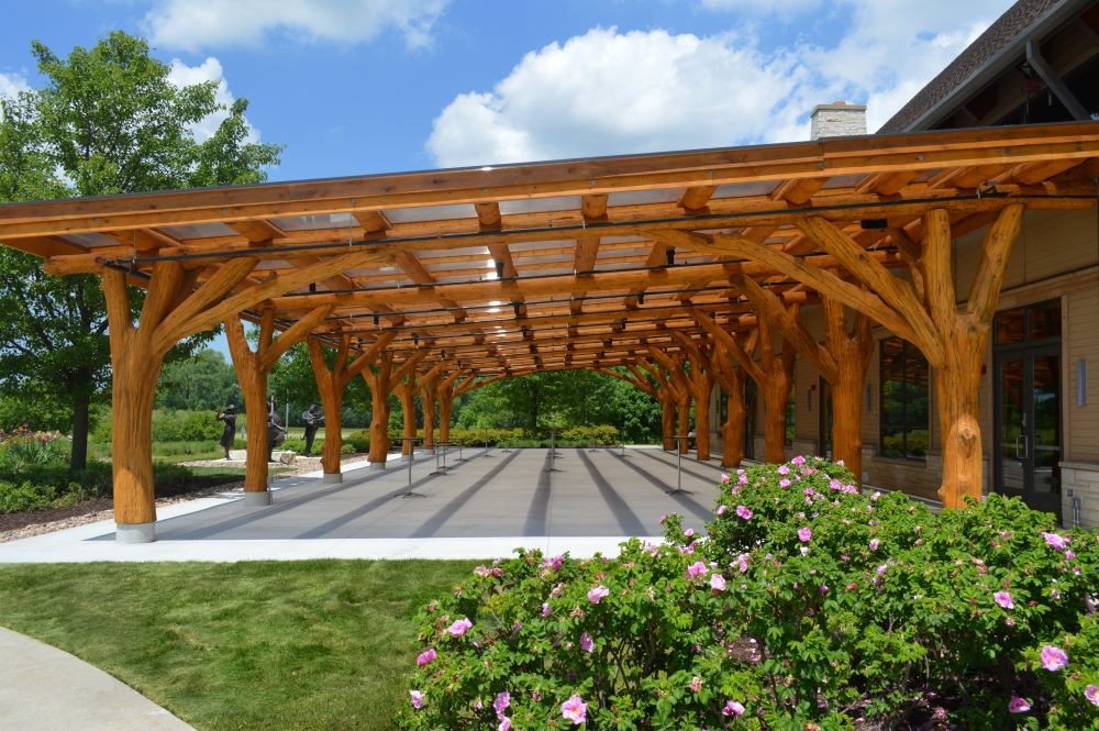 The Burke Colonnade at Wilson Center for the Arts, Brookfield