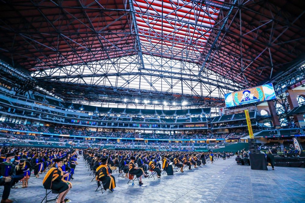 Graduation event at Globe Life Field