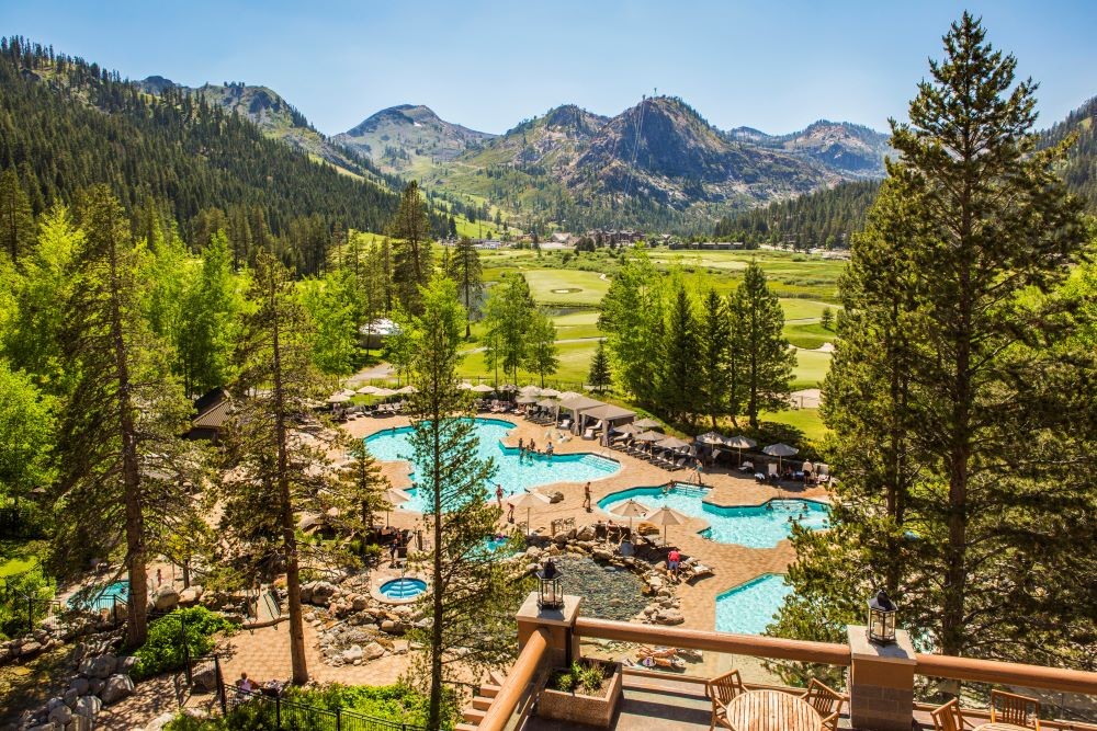 Resort at Squaw Creek aerial photo.