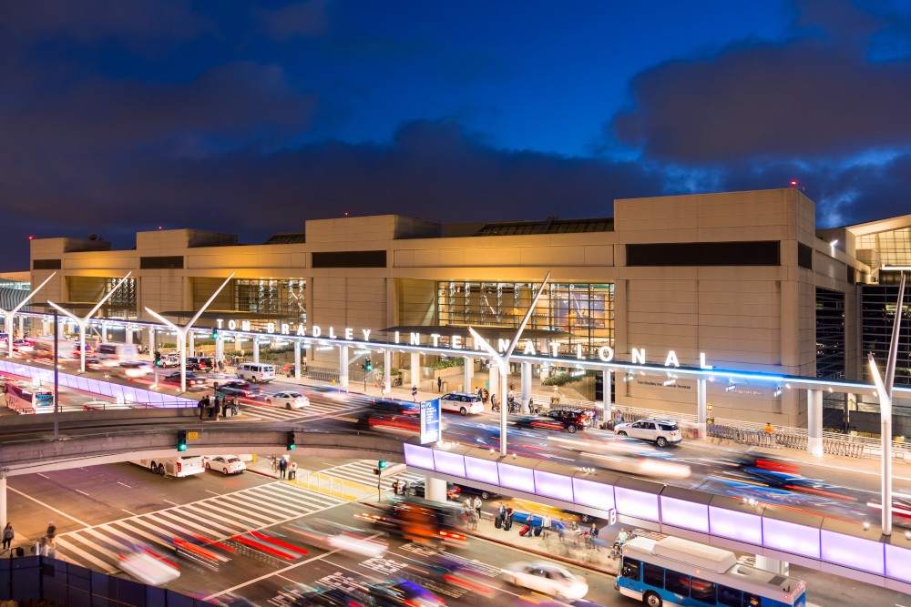 Tom Bradley International Terminal exterior