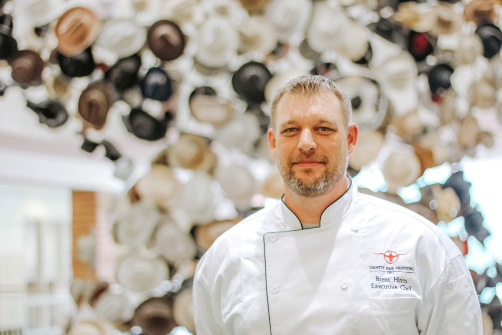 Executive Chef Brent Hines, Fort Worth Convention Center.