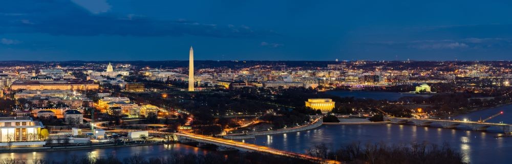 Photo of Washington, D.C. skyline.