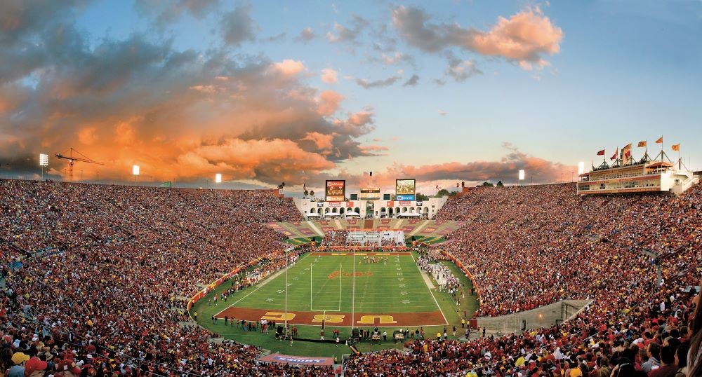 Los Angeles Memorial Coliseum.