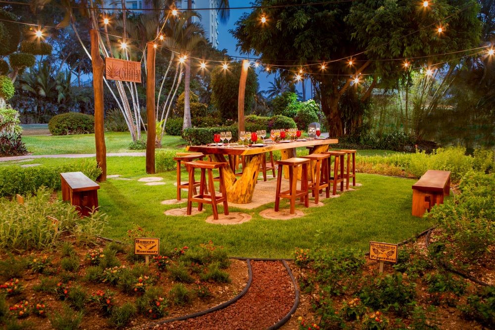 Herb Garden, Marriott Puerto Vallarta Resort.