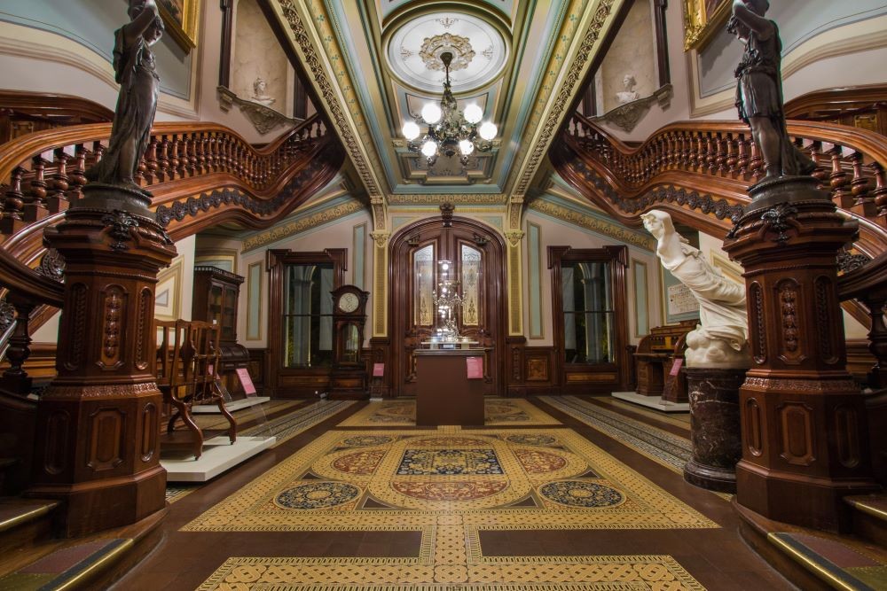 Interior of Crocker Art Museum 