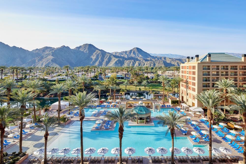 Pool area at Renaissance Esmerelda