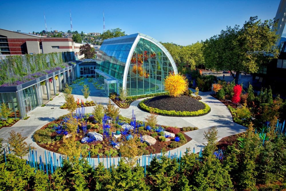 Chihuly Garden and Glass Garden and Exterior, CREDIT Chihuly Garden and Glass