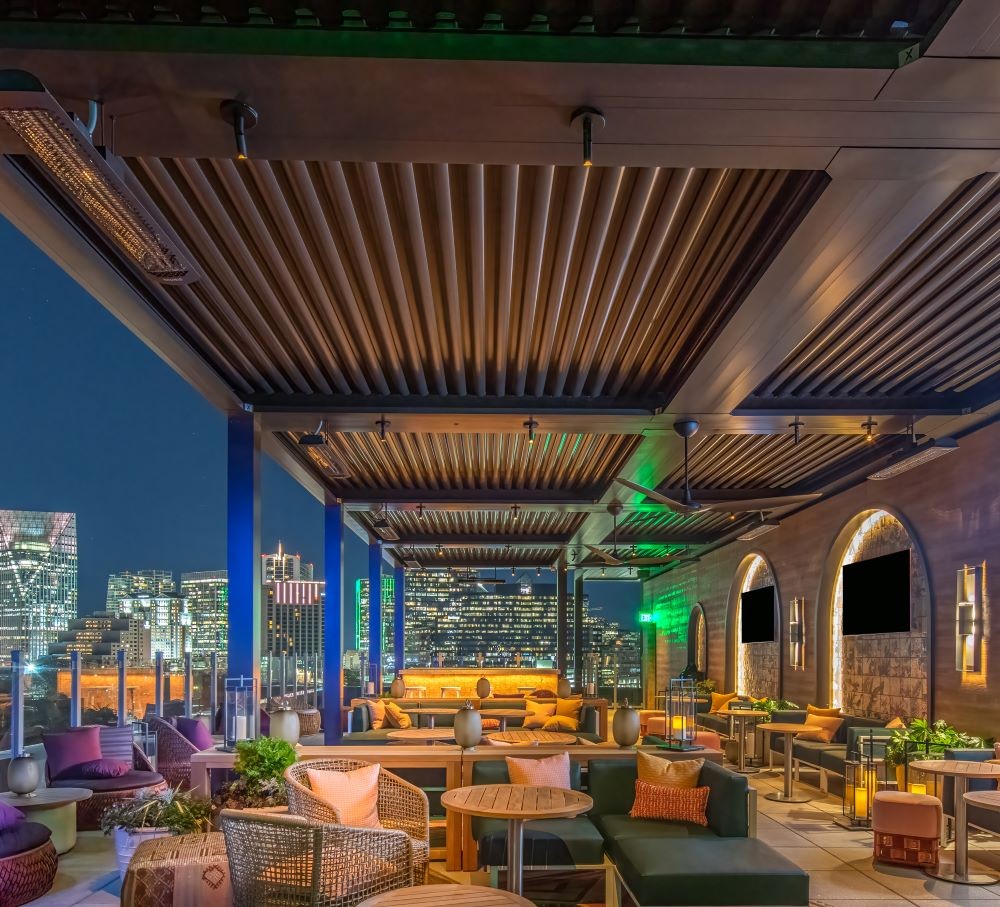 Hyatt Centric Buckhead Terrace at Night