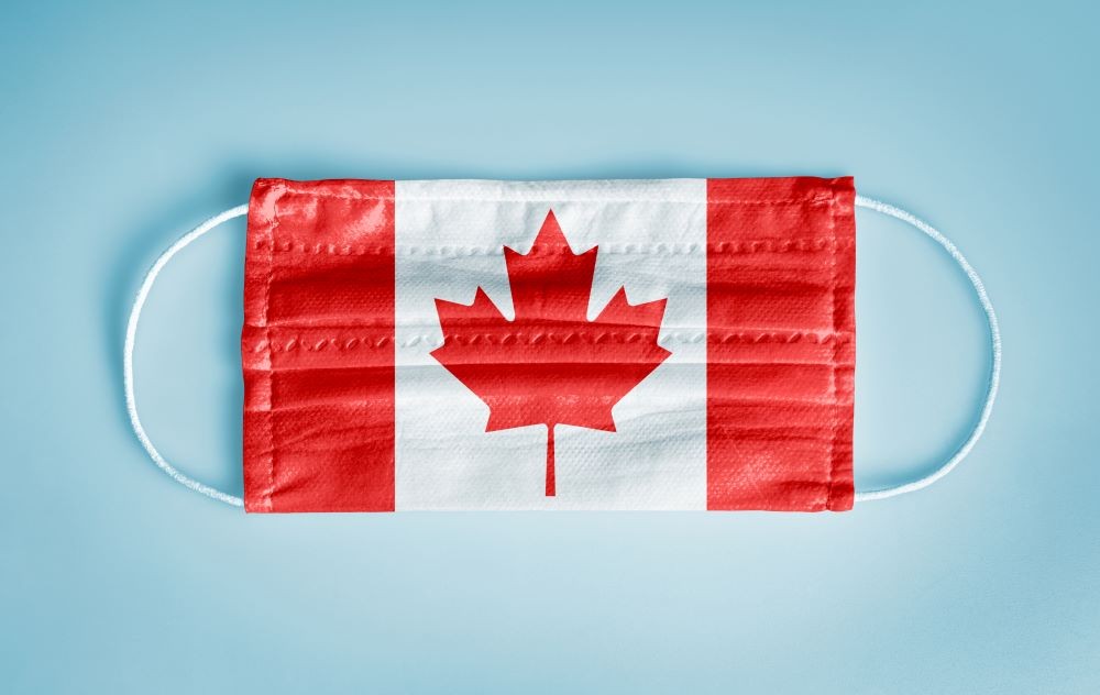 Canadian Flag Face Mask