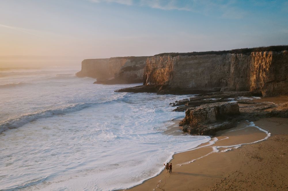 Bonny Doon Beach, Santa Cruz County