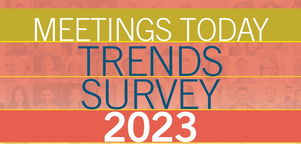 Meetings Today Trends Survey 2023 graphic.