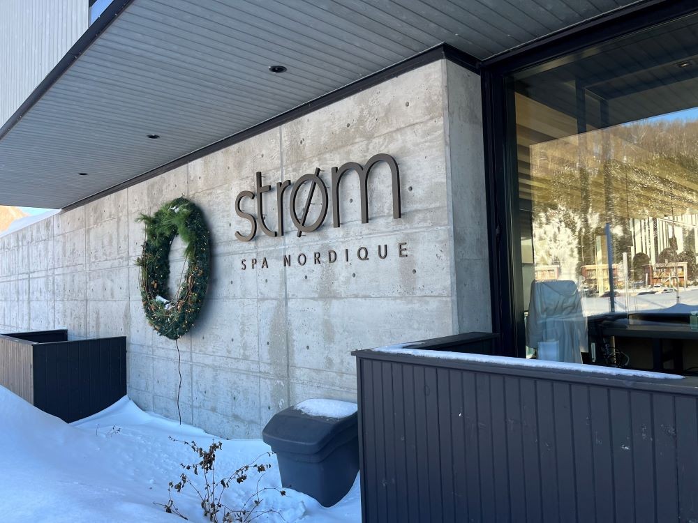 Strøm Nordic Spa in Old Quebec City