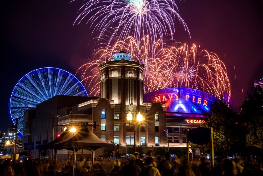 Navy Pier at Night