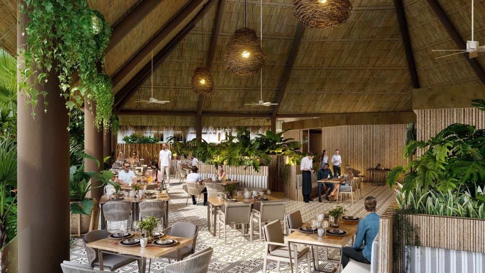 Dreams Flora Resort and Spa Dining Rendering