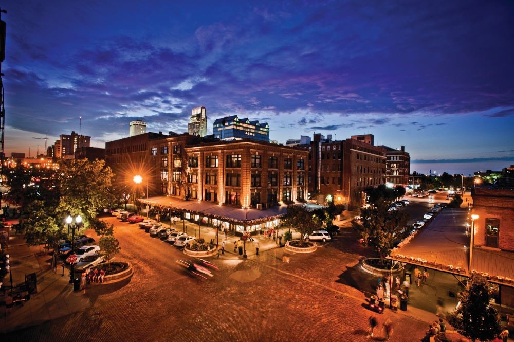 Omaha's Old Market Entertainment District