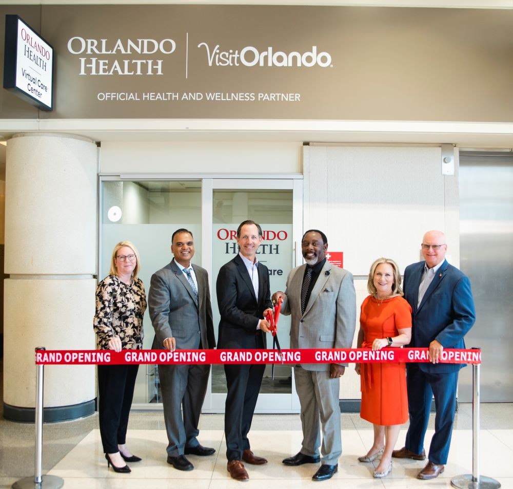 Visit Orlando and Orlando Health Officials at Grand Opening.