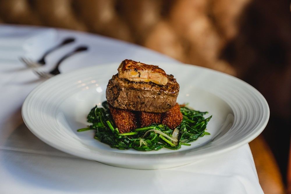 Chef Dayanandan's Tournedos Rossini, Photo Courtesy Jane Yun