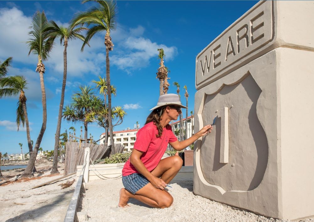 Marianne van den Broek, Professional Sand Sculptor