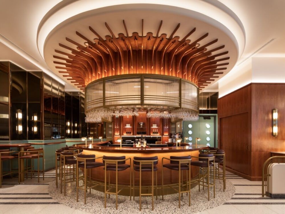 Honeyrose Marriott Hotel Bar, Photo Credit Marriott Hotels