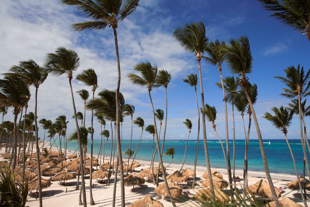 Paradisus Palma Real Golf & Spa Resort by Meliá beach area, Punta Cana, Dominican Republic