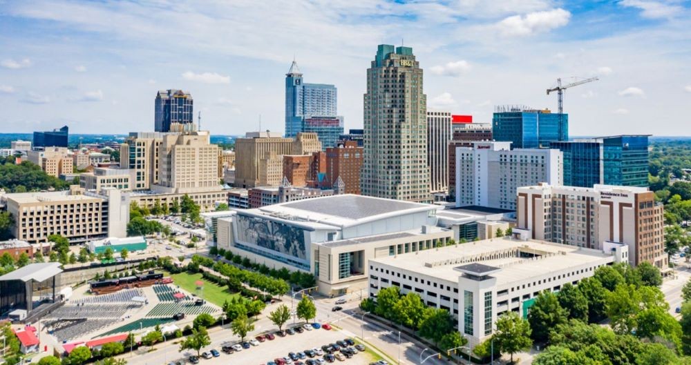 Downtown Raleigh Skyline Credit Visit Raleigh