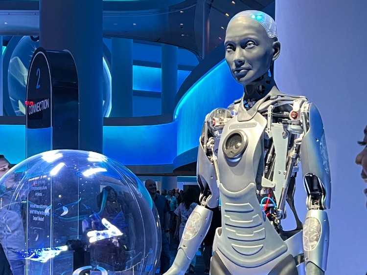Aura the AI Robot at The Sphere Las Vegas