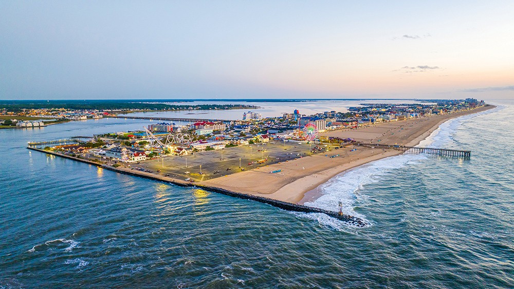 Ocean City, Maryland aerial photo