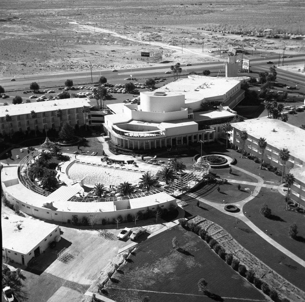 Aerial shot of Tropicana in 1961