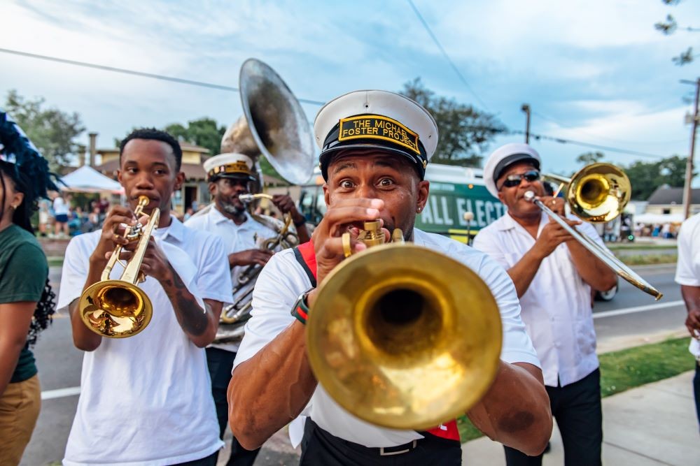 Baton Rouge Second Line Celebration. Credit: Sarah Barton