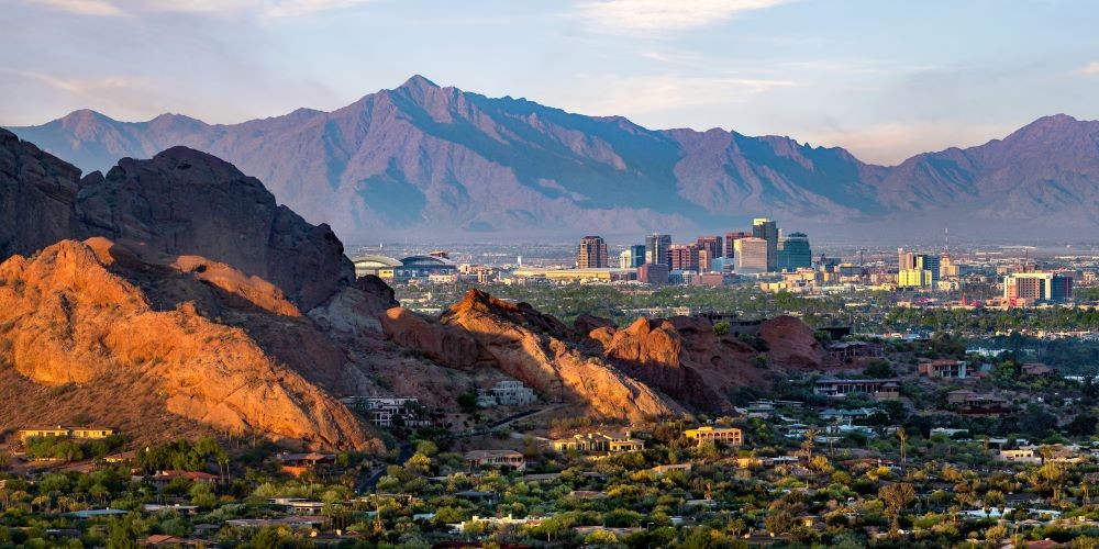 Phoenix skyline
