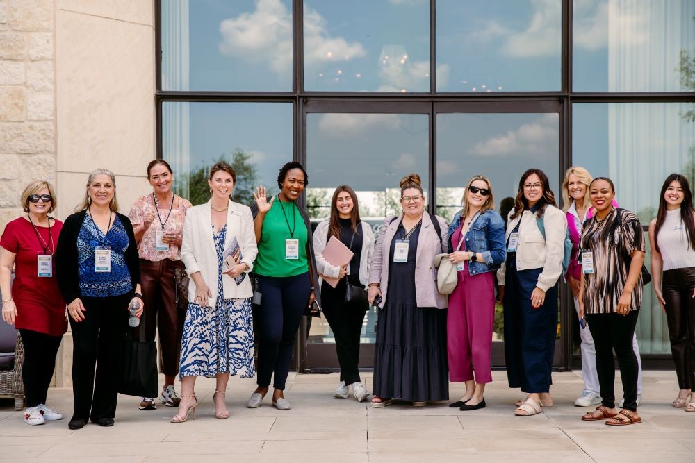 Meetings Today LIVE! attendees pose during property tour at La Cantera Resort & Spa in Texas' Hill Country