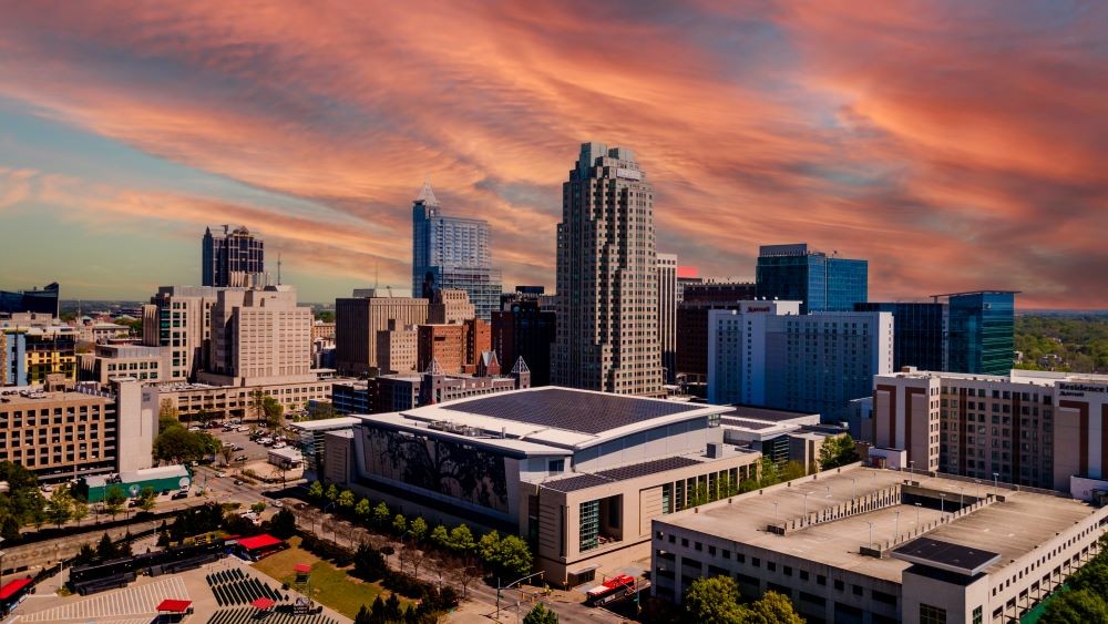 Downtown Raleigh skyline