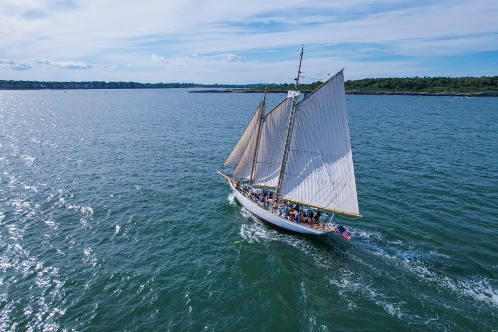 Portland Schooner Co. Wendameen ship. Courtesy of Portland Schooler Co.