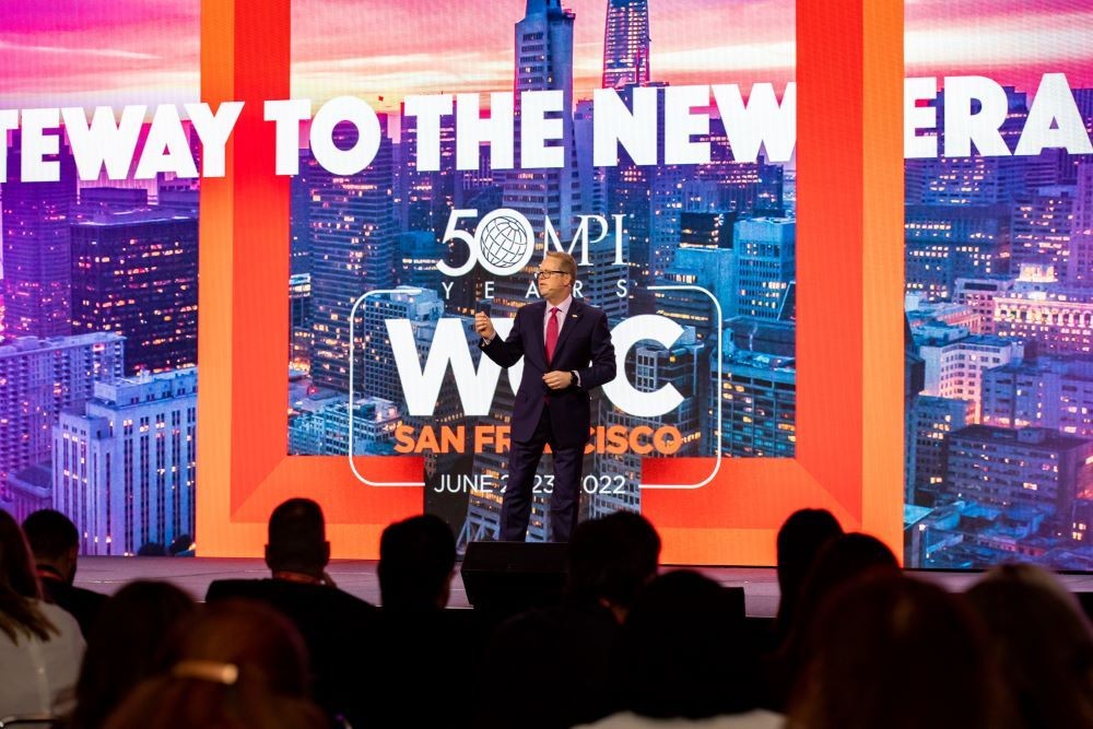 MPI President & CEO Paul Van Deventer at the 2023 WEC in Mexico