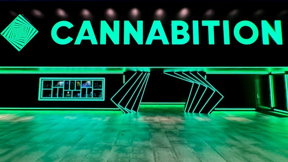 The Entrance to CANNABITION at Planet 13 Entertainment Complex Photo Credit CANNABITION