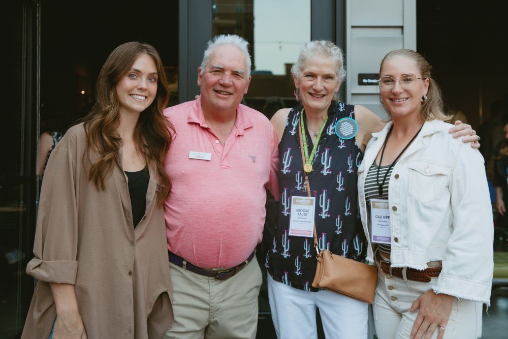 Attendees pose at Meetings Today LIVE! West in Boise