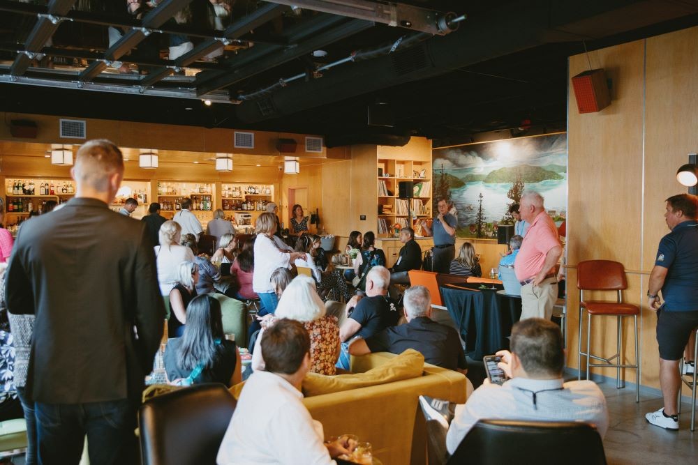 Event at Hap Hap Lounge, sponsored by TMN Events.